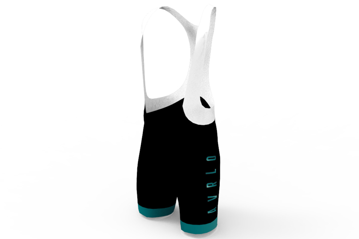 AVRLO-TEAM ビブパンツ(斜前)